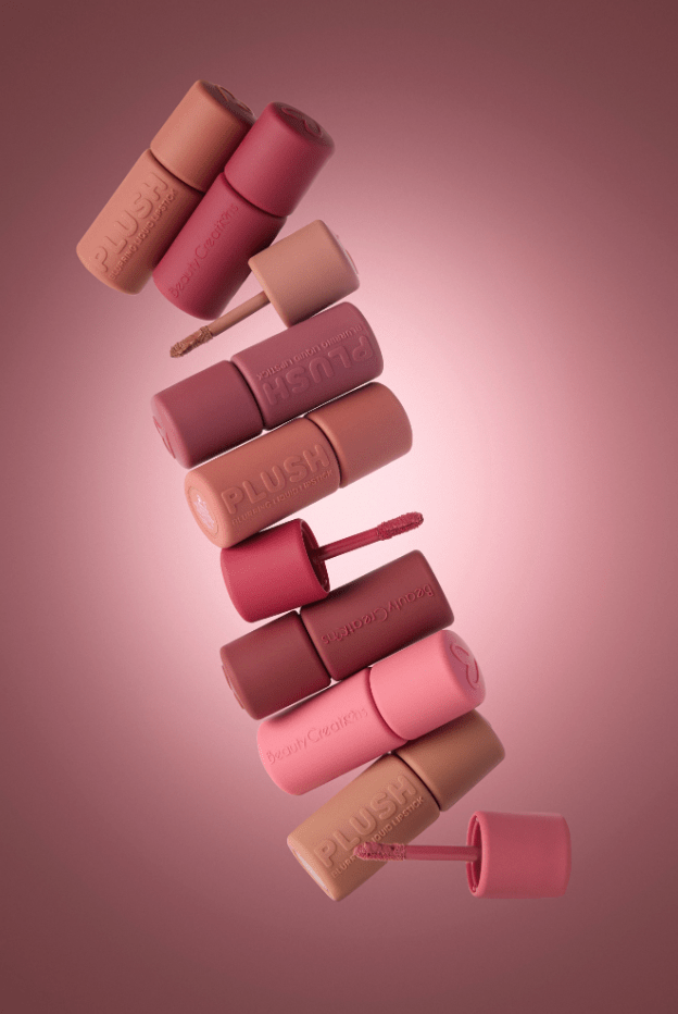Glamour Us_Beauty Creations_Makeup_Plush Blurring Liquid Lipstick_Hazel Whip_PLBLP1 The best affordable Latina and Mexican makeup, beauty and cosmetics supply store in Chula Vista, San Diego