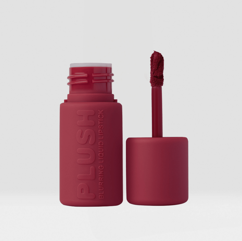 Glamour Us_Beauty Creations_Makeup_Plush Blurring Liquid Lipstick_Red Velvet_PLBLP10 The best affordable Latina and Mexican makeup, beauty and cosmetics supply store in Chula Vista, San Diego