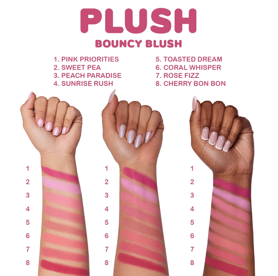 Glamour Us_Beauty Creations_Makeup_Plush Bouncy Blush_Pink Priorities_PLBB1 The best affordable Latina and Mexican makeup, beauty and cosmetics supply store in Chula Vista, San Diego