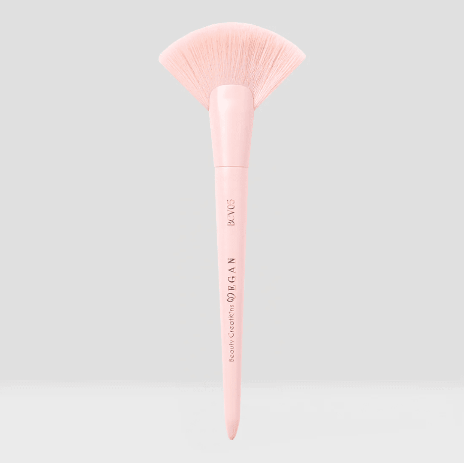 Glamour Us_Beauty Creations_Tools &amp; Brushes_Powder Fan Brush__BCVB-05 The best affordable Latina and Mexican makeup, beauty and cosmetics supply store in Chula Vista, San Diego