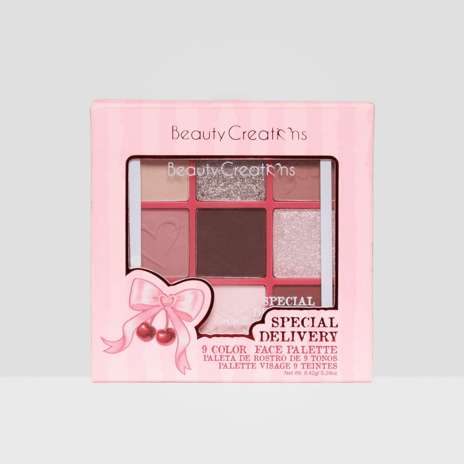 Glamour Us_Beauty Creations_Makeup_Special Delivery 9 Color Face Palette__XM26-SD The best affordable Latina and Mexican makeup, beauty and cosmetics supply store in Chula Vista, San Diego