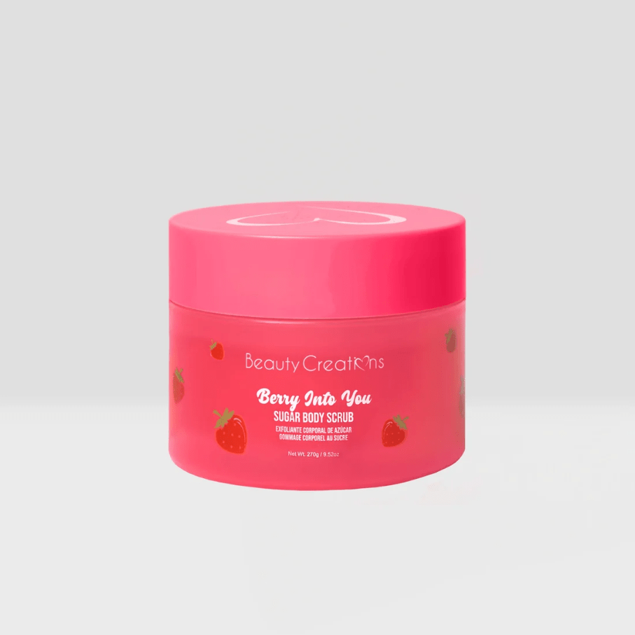 Glamour Us_Beauty Creations_Skincare_Sugar Body Scrub_Berry Into You_FC-BS2SW-XC The best affordable Latina and Mexican makeup, beauty and cosmetics supply store in Chula Vista, San Diego