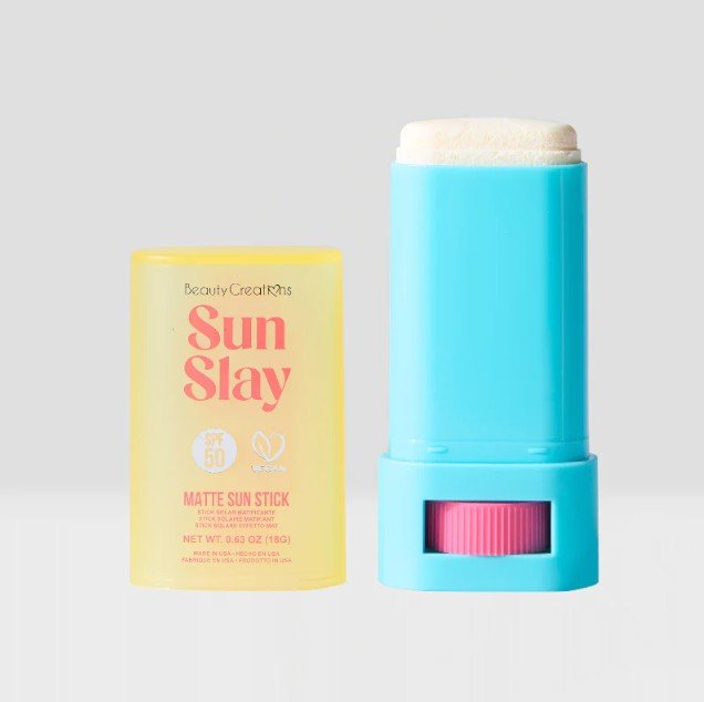 Glamour Us_Beauty Creations_Skincare_Sun Slay Matte Sun Stick with SPF 50__SPF-MS The best affordable Latina and Mexican makeup, beauty and cosmetics supply store in Chula Vista, San Diego