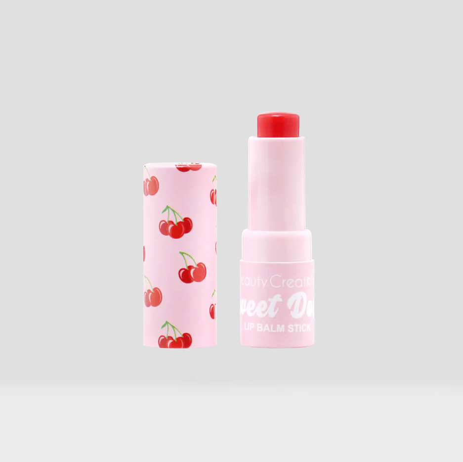 Glamour Us_Beauty Creations_Makeup_Sweet Dose Lip Balm Stick_Cherry_SDLB-C The best affordable Latina and Mexican makeup, beauty and cosmetics supply store in Chula Vista, San Diego