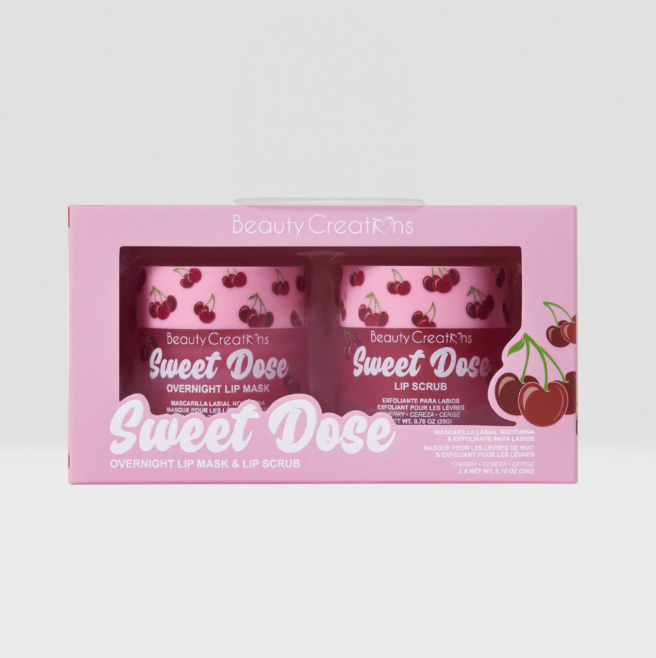 Glamour Us_Beauty Creations_Makeup_Sweet Dose Overnight Lip Mask &amp; Lip Scrub_Cherry_SD-CLMS The best affordable Latina and Mexican makeup, beauty and cosmetics supply store in Chula Vista, San Diego