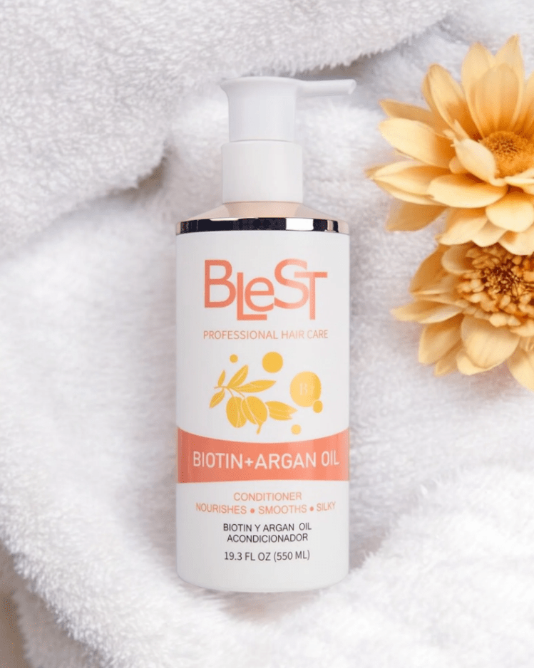 Glamour Us_BLEST_Hair_Biotin &amp; Argan Oil Conditioner__HC-08 The best affordable Latina and Mexican makeup, beauty and cosmetics supply store in Chula Vista, San Diego