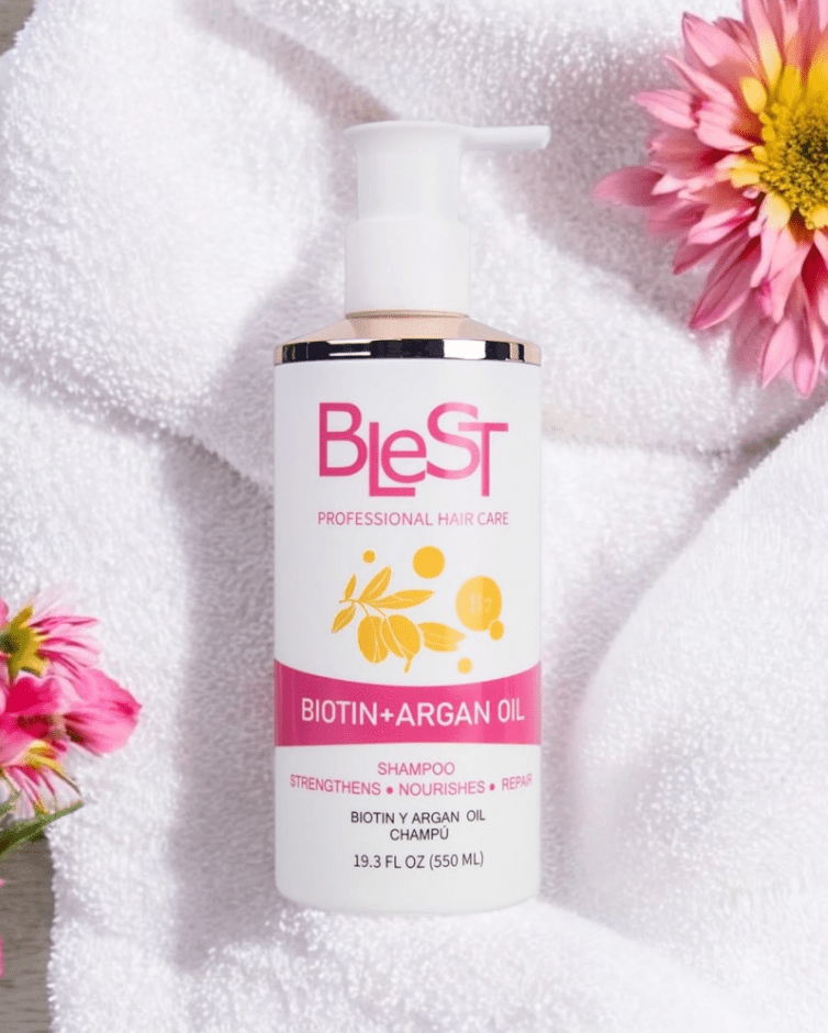Glamour Us_BLEST_Hair_Biotin &amp; Argan Oil Shampoo__HS - 07 The best affordable Latina and Mexican makeup, beauty and cosmetics supply store in Chula Vista, San Diego