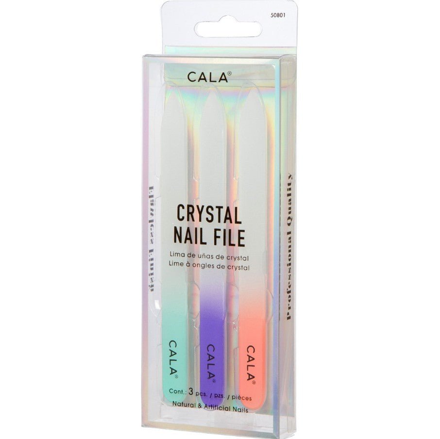 Glamour Us_CALA_Nails_Crystal Nail File 3 - piece Set__50801 The best affordable Latina and Mexican makeup, beauty and cosmetics supply store in Chula Vista, San Diego
