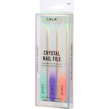 Glamour Us_CALA_Nails_Crystal Nail File 3 - piece Set__50801 The best affordable Latina and Mexican makeup, beauty and cosmetics supply store in Chula Vista, San Diego