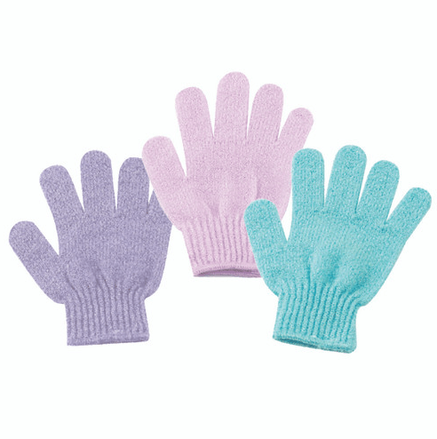 Glamour Us_CALA_Tools &amp; Brushes_Exfoliating Bath Gloves__68145 The best affordable Latina and Mexican makeup, beauty and cosmetics supply store in Chula Vista, San Diego