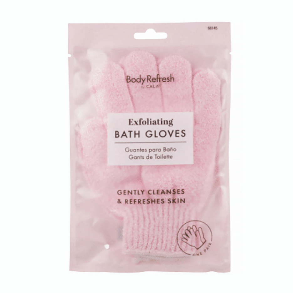 Glamour Us_CALA_Tools &amp; Brushes_Exfoliating Bath Gloves__68145 The best affordable Latina and Mexican makeup, beauty and cosmetics supply store in Chula Vista, San Diego