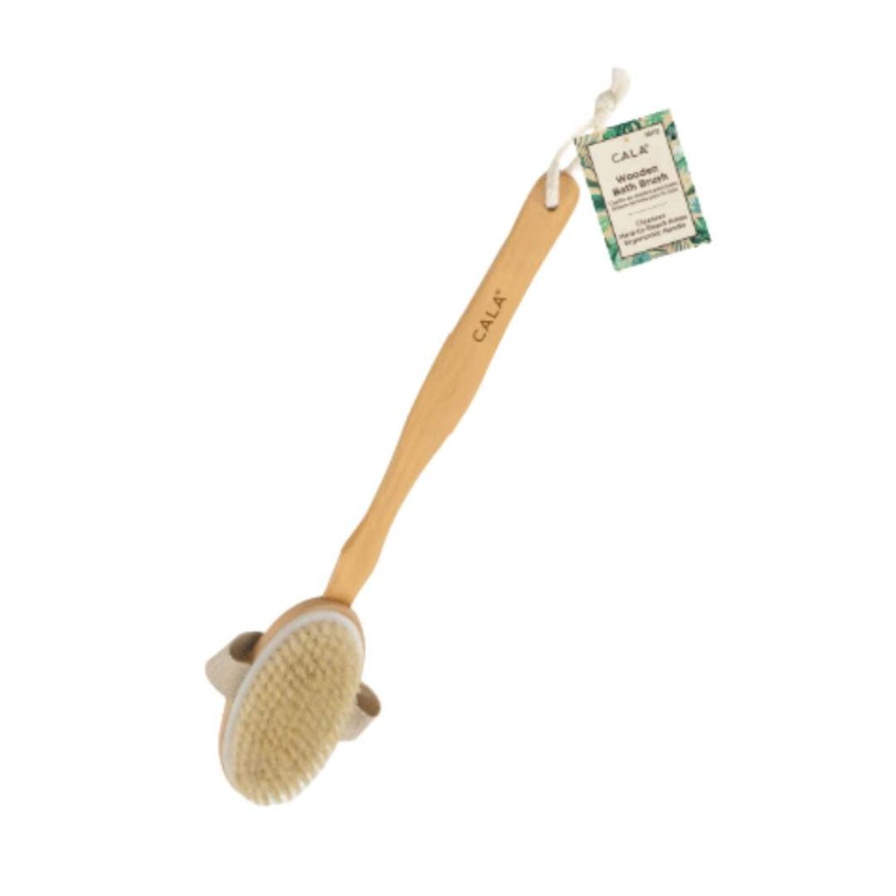Glamour Us_CALA_Personal Care_Wooden Bath Brush with Handle__68410 The best affordable Latina and Mexican makeup, beauty and cosmetics supply store in Chula Vista, San Diego