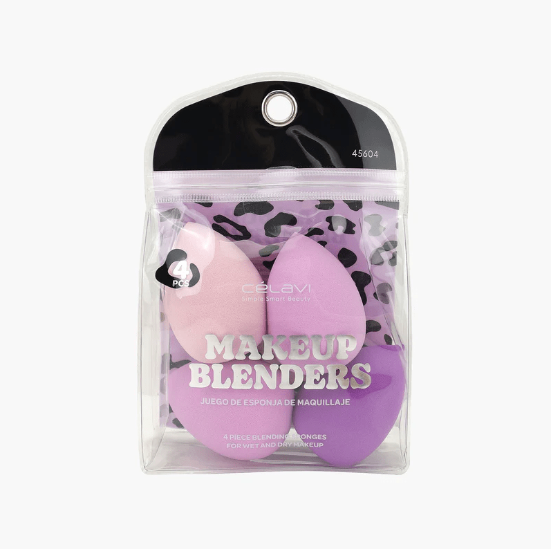 Glamour Us_Celavi_Tools &amp; Brushes_4PC Makeup Blenders__45604 The best affordable Latina and Mexican makeup, beauty and cosmetics supply store in Chula Vista, San Diego
