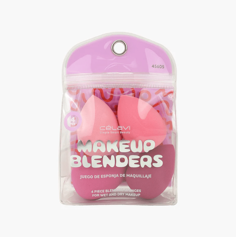 Glamour Us_Celavi_Tools &amp; Brushes_4PC Makeup Blenders__ The best affordable Latina and Mexican makeup, beauty and cosmetics supply store in Chula Vista, San Diego