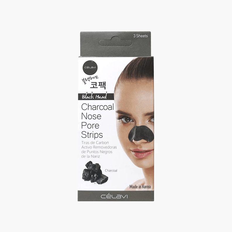 Glamour Us_Celavi_Skincare_Charcoal Nose Pore Strips 3PC__NP002B The best affordable Latina and Mexican makeup, beauty and cosmetics supply store in Chula Vista, San Diego