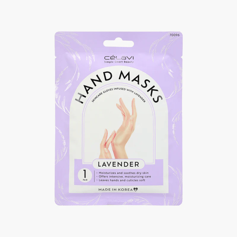 Glamour Us_Celavi_Skincare_Lavender Hand Mask - 1 Pair__70096 The best affordable Latina and Mexican makeup, beauty and cosmetics supply store in Chula Vista, San Diego