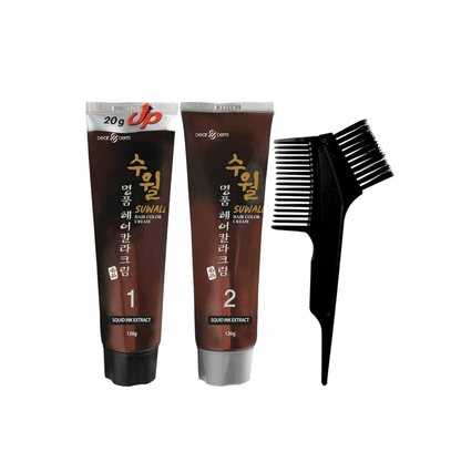 Glamour Us_Dearderm_Hair_Suwall Hair Color Cream_Black_7S The best affordable Latina and Mexican makeup, beauty and cosmetics supply store in Chula Vista, San Diego