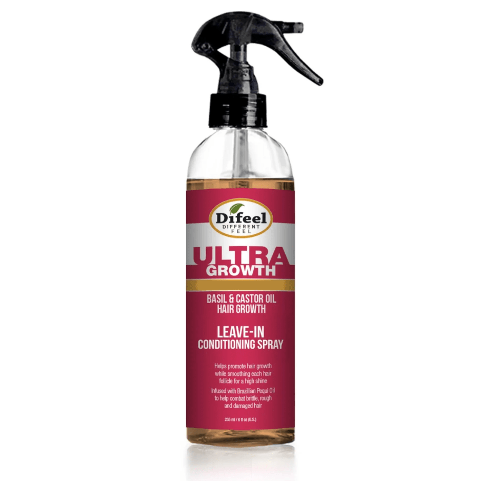 Glamour Us_Difeel_Hair_Ultra Growth Basil &amp; Castor Hair Oil Leave in Conditioning__SU53-GR060 The best affordable Latina and Mexican makeup, beauty and cosmetics supply store in Chula Vista, San Diego