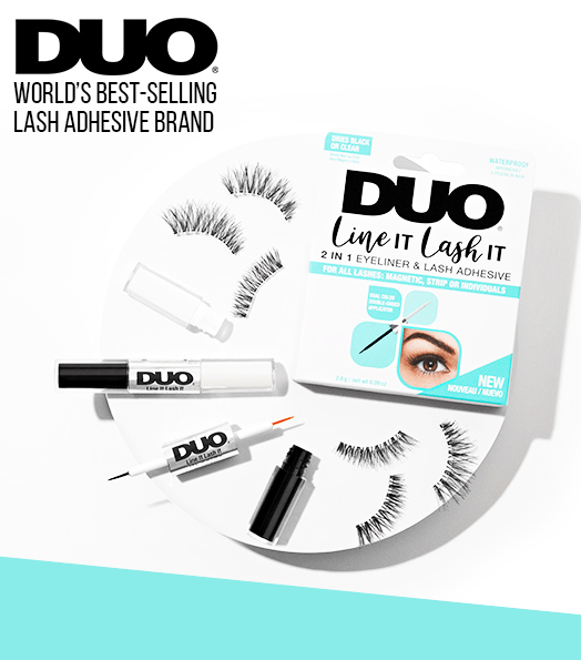 Glamour Us_DUO_Lashes_Black/ Clear Duo Line It Lash It Adhesive Eyeliner__