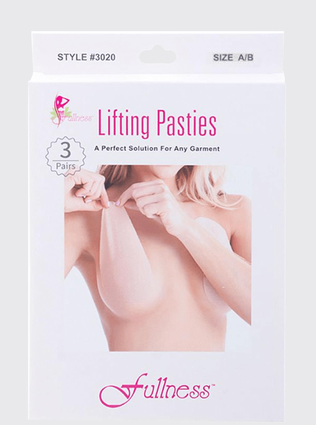 Glamour Us_Fullness_Bras_Lifting Braless Pasties 3 Pairs_A/B Mocha_3020 - MCAB The best affordable Latina and Mexican makeup, beauty and cosmetics supply store in Chula Vista, San Diego