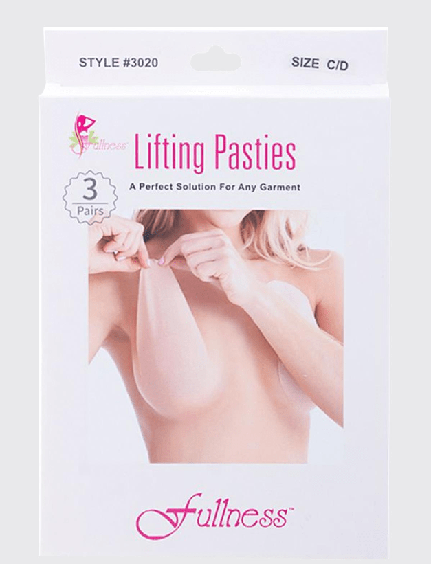 Glamour Us_Fullness_Bras_Lifting Braless Pasties 3 Pairs_C/D Mocha_3020 - MCCD The best affordable Latina and Mexican makeup, beauty and cosmetics supply store in Chula Vista, San Diego