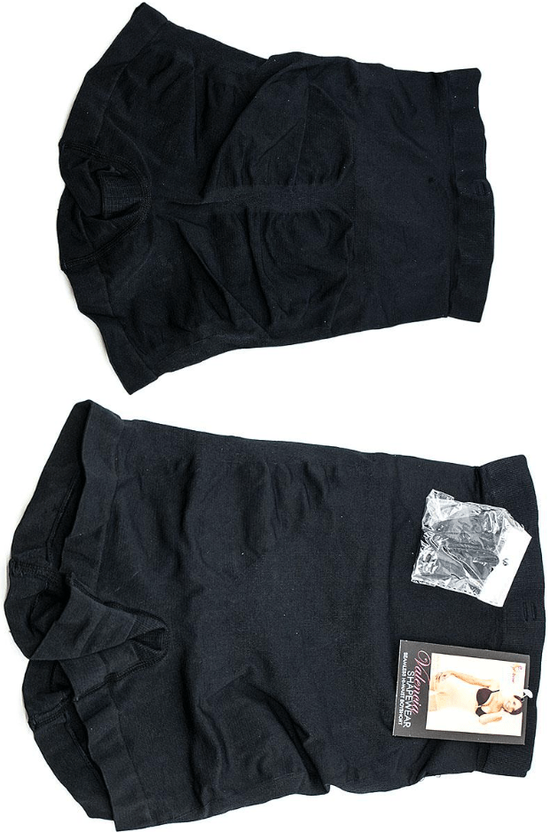 Glamour Us_Fullness_Panties_Valencia Seamless Hi - Waist Boy short Shapewear_Black S/M_8055 - BLSM The best affordable Latina and Mexican makeup, beauty and cosmetics supply store in Chula Vista, San Diego