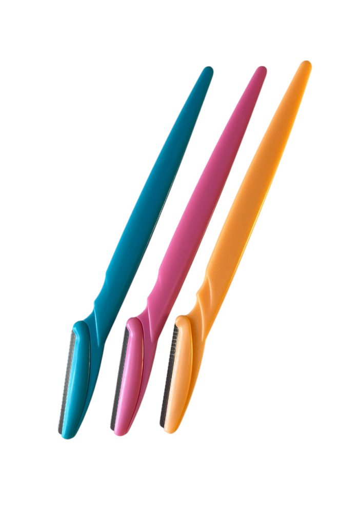 Glamour Us_Glamour Us_Tools &amp; Brushes_Eyebrow Razor Set Pack_3 Piece set_LI - 0001B3 The best affordable Latina and Mexican makeup, beauty and cosmetics supply store in Chula Vista, San Diego