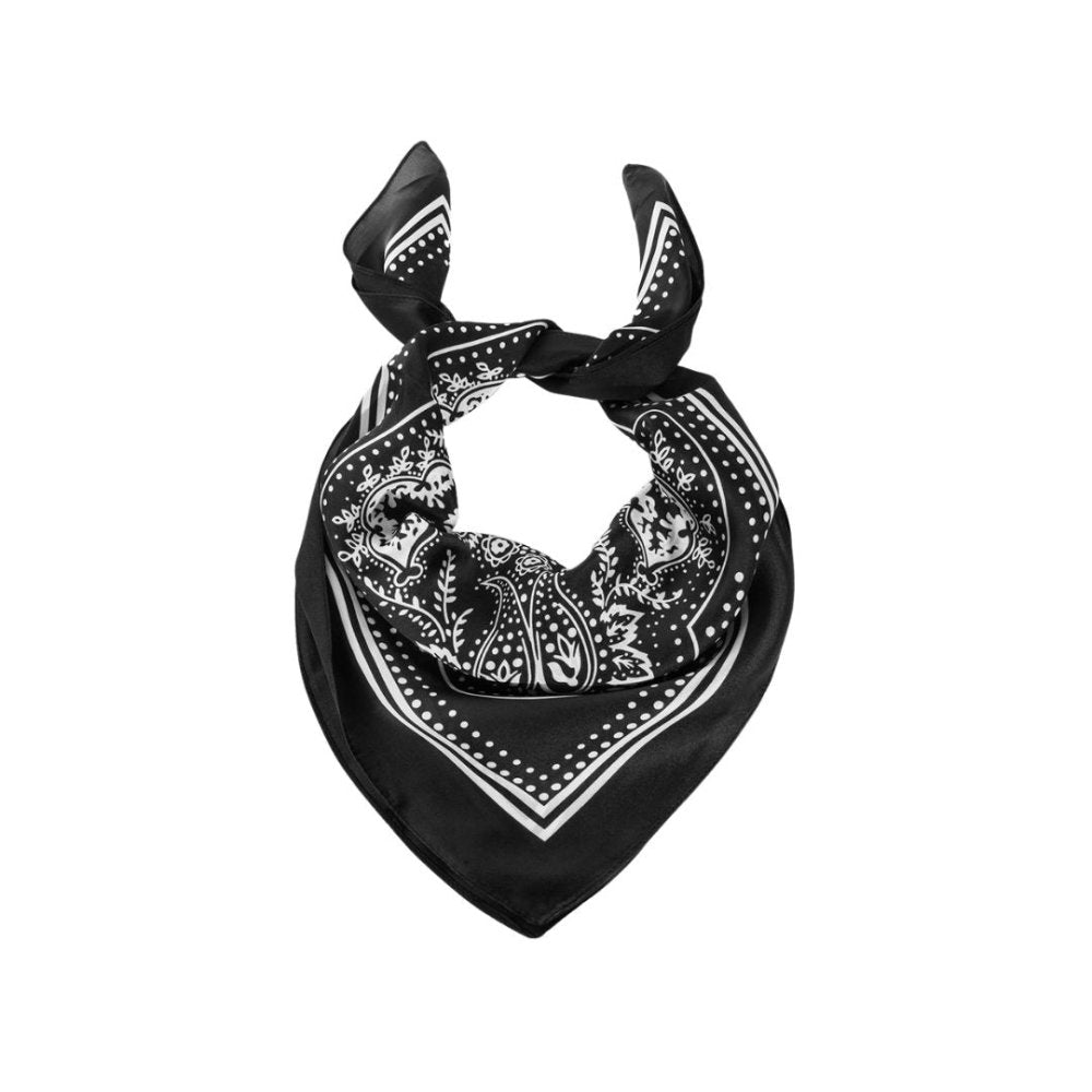 Glamour Us_Glamour Us_Accessories_Satin Paisley Bandana Head Scarf_Black_MMS7902-BK-1 The best affordable Latina and Mexican makeup, beauty and cosmetics supply store in Chula Vista, San Diego