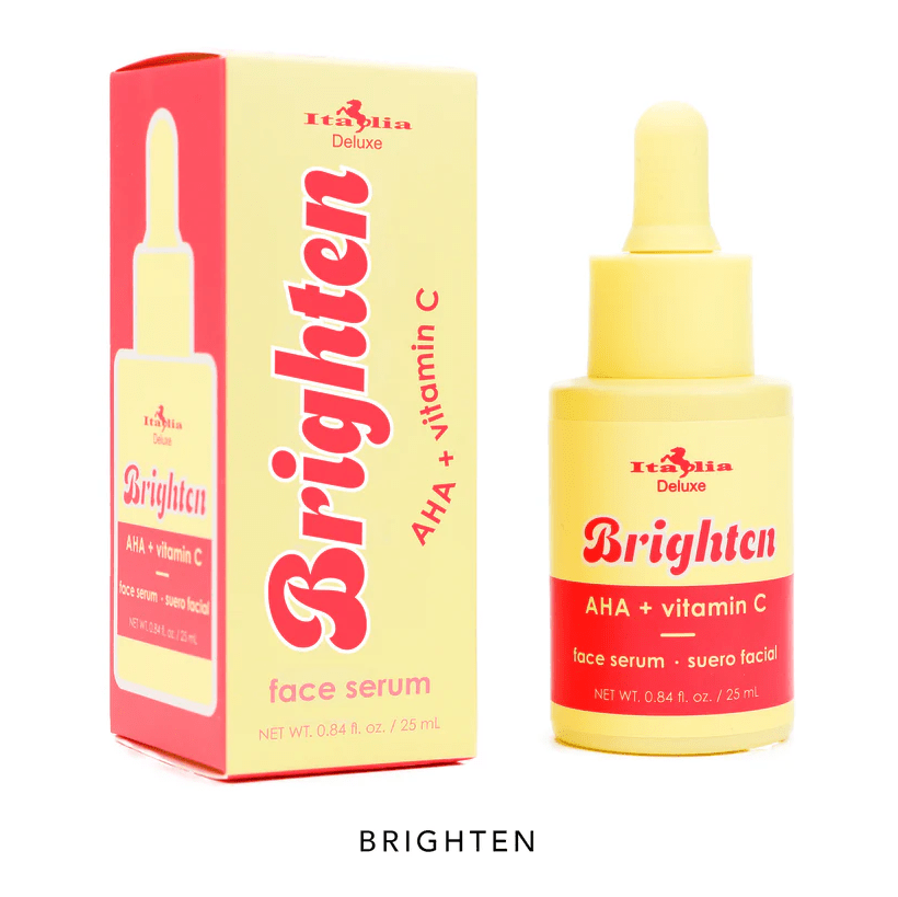 Glamour Us_Italia Deluxe_Skincare_AHA &amp; Vitamin C Brighten Facial Serum__400FS - 03 The best affordable Latina and Mexican makeup, beauty and cosmetics supply store in Chula Vista, San Diego