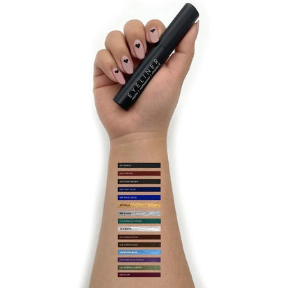 Glamour Us_Italia Deluxe_Makeup_Classic Liquid Eyeliner_Black_201 The best affordable Latina and Mexican makeup, beauty and cosmetics supply store in Chula Vista, San Diego