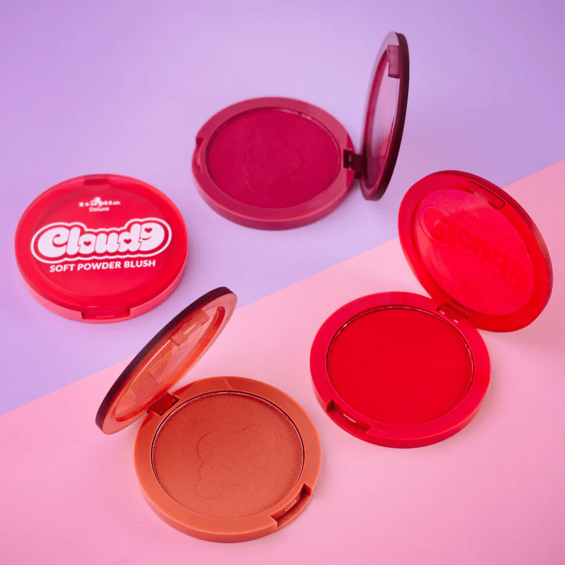 Glamour Us_Italia Deluxe_Makeup_Cloud 9 Soft Powder Blush_Quiet Flame_312CSB-01 The best affordable Latina and Mexican makeup, beauty and cosmetics supply store in Chula Vista, San Diego