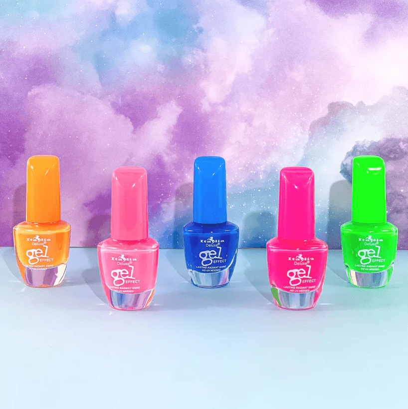 Glamour Us_Italia Deluxe_Nails_Gel Effect Nail Polish_hot pink_10 The best affordable Latina and Mexican makeup, beauty and cosmetics supply store in Chula Vista, San Diego