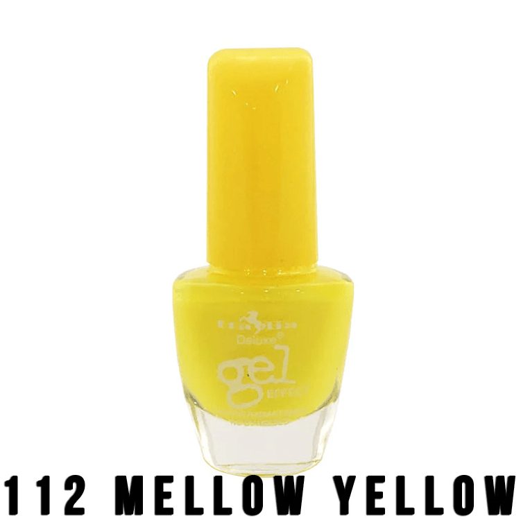 Glamour Us_Italia Deluxe_Nails_Gel Effect Nail Polish_Mellow Yellow_112 The best affordable Latina and Mexican makeup, beauty and cosmetics supply store in Chula Vista, San Diego