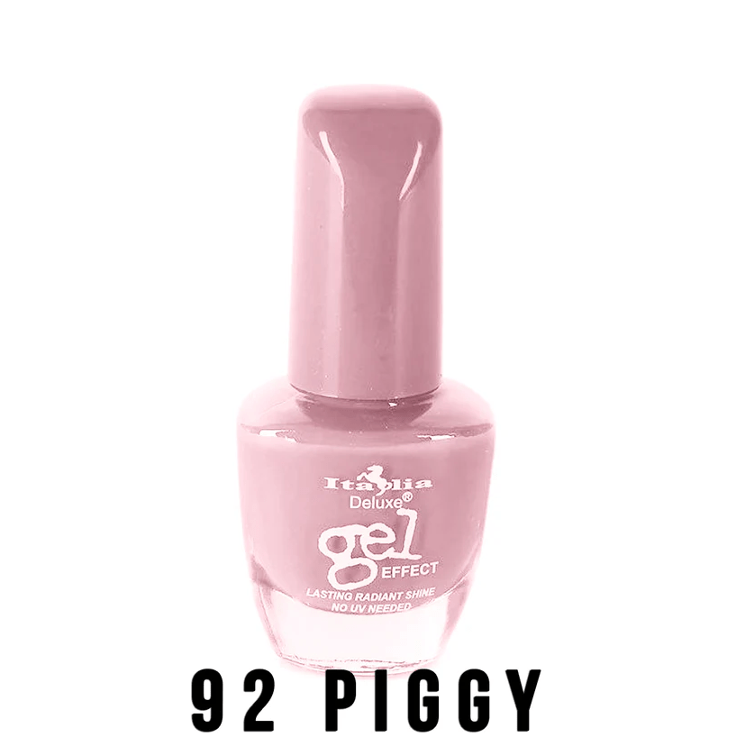 Glamour Us_Italia Deluxe_Nails_Gel Effect Nail Polish_Piggy_92 The best affordable Latina and Mexican makeup, beauty and cosmetics supply store in Chula Vista, San Diego