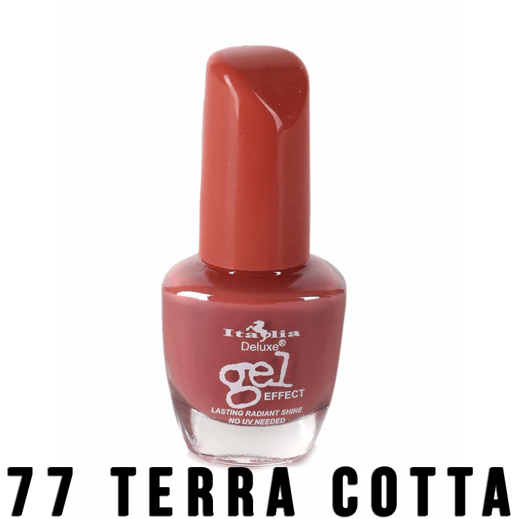 Glamour Us_Italia Deluxe_Nails_Gel Effect Nail Polish_Terra Cotta_77 The best affordable Latina and Mexican makeup, beauty and cosmetics supply store in Chula Vista, San Diego