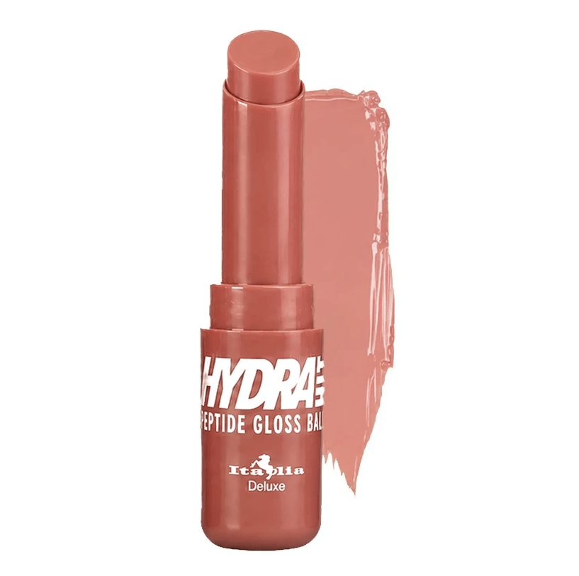 Glamour Us_Italia Deluxe_Makeup_HydraHit Peptide Gloss Balm_Nectarine_451HPB-08 The best affordable Latina and Mexican makeup, beauty and cosmetics supply store in Chula Vista, San Diego