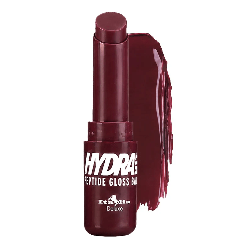 Glamour Us_Italia Deluxe_Makeup_HydraHit Peptide Gloss Balm_Plum Rush_451HPB-04 The best affordable Latina and Mexican makeup, beauty and cosmetics supply store in Chula Vista, San Diego
