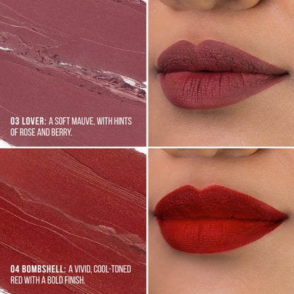 Glamour Us_Italia Deluxe_Makeup_Locked in Place Matte Lippies_Poderosa_193LPL - 01 The best affordable Latina and Mexican makeup, beauty and cosmetics supply store in Chula Vista, San Diego