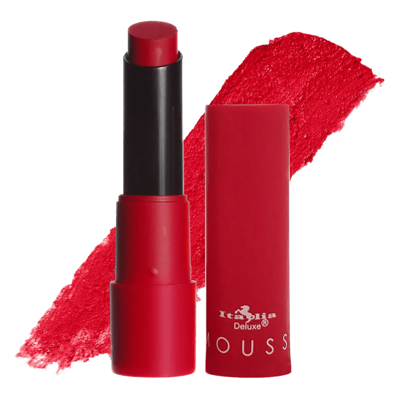 Glamour Us_Italia Deluxe_Makeup_Mousse Matte Lipstick_Red Bottom_191-38 The best affordable Latina and Mexican makeup, beauty and cosmetics supply store in Chula Vista, San Diego