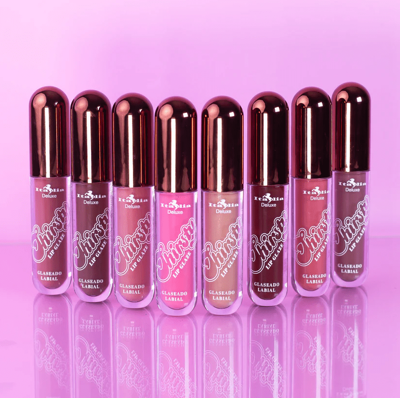 Glamour Us_Italia Deluxe_Makeup_Thirsty Lip Glaze_Intimate_173TLG-01 The best affordable Latina and Mexican makeup, beauty and cosmetics supply store in Chula Vista, San Diego