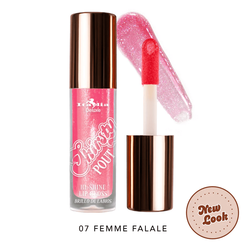 Glamour Us_Italia Deluxe_Makeup_Thirsty Pout High Shine Lip Gloss_Femme Fatale_174-07 The best affordable Latina and Mexican makeup, beauty and cosmetics supply store in Chula Vista, San Diego