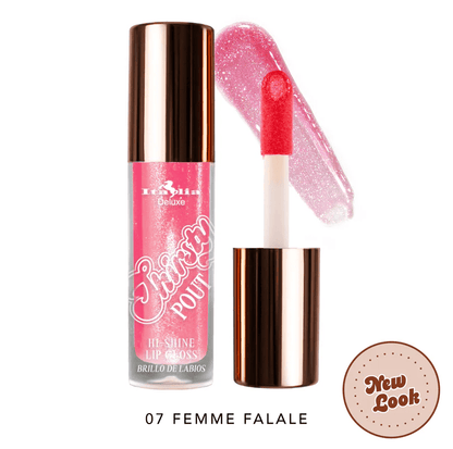 Glamour Us_Italia Deluxe_Makeup_Thirsty Pout High Shine Lip Gloss_Femme Fatale_174-07 The best affordable Latina and Mexican makeup, beauty and cosmetics supply store in Chula Vista, San Diego