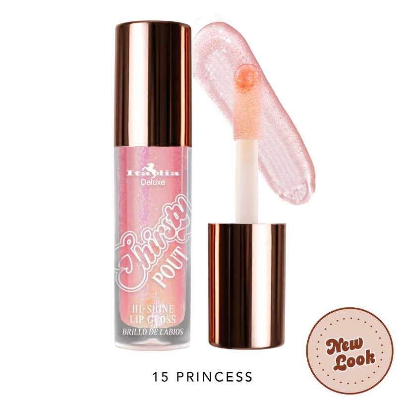 Glamour Us_Italia Deluxe_Makeup_Thirsty Pout High Shine Lip Gloss_Princess_174-15 The best affordable Latina and Mexican makeup, beauty and cosmetics supply store in Chula Vista, San Diego