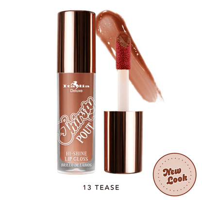 Glamour Us_Italia Deluxe_Makeup_Thirsty Pout High Shine Lip Gloss_Tease_174-13 The best affordable Latina and Mexican makeup, beauty and cosmetics supply store in Chula Vista, San Diego