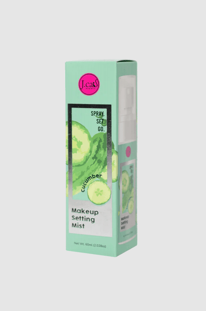 Glamour Us_Jcat_Makeup_Cucumber Makeup Setting Spray__SS103 Latina makeup, beauty and skincare supply store Mexican makeup products