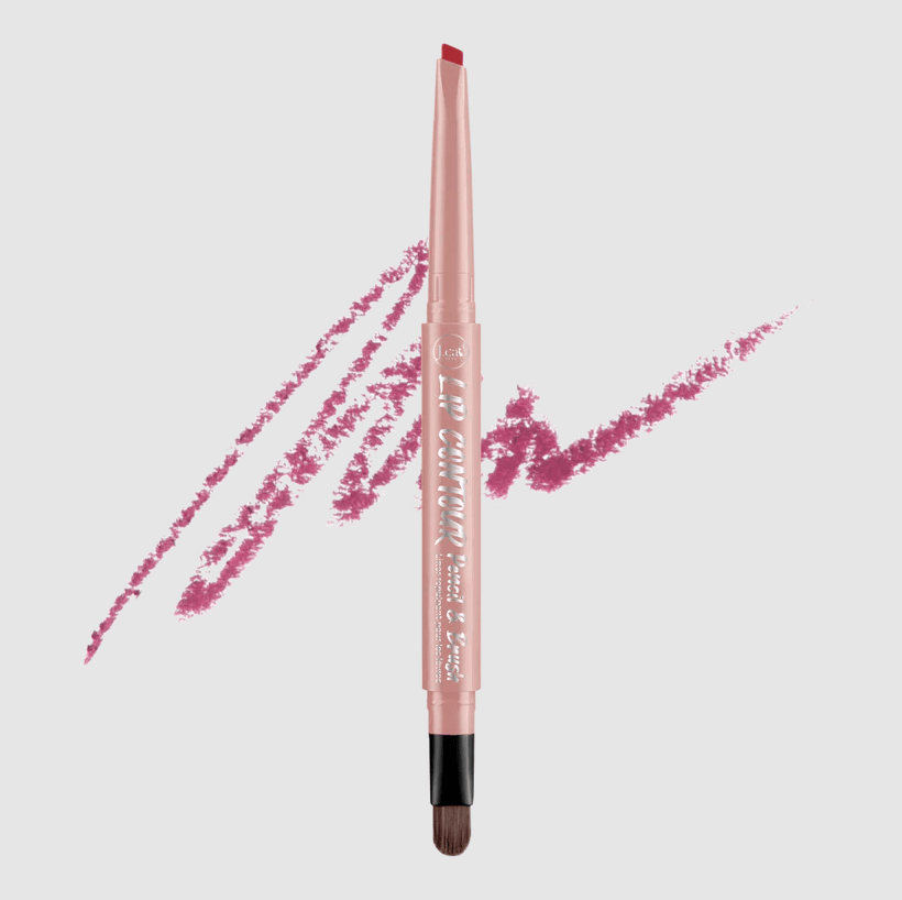 Glamour Us_Jcat_Makeup_Lip Contour Liner Pencil &amp; Brush_Rose Mauve_LCP208 The best affordable Latina and Mexican makeup, beauty and cosmetics supply store in Chula Vista, San Diego