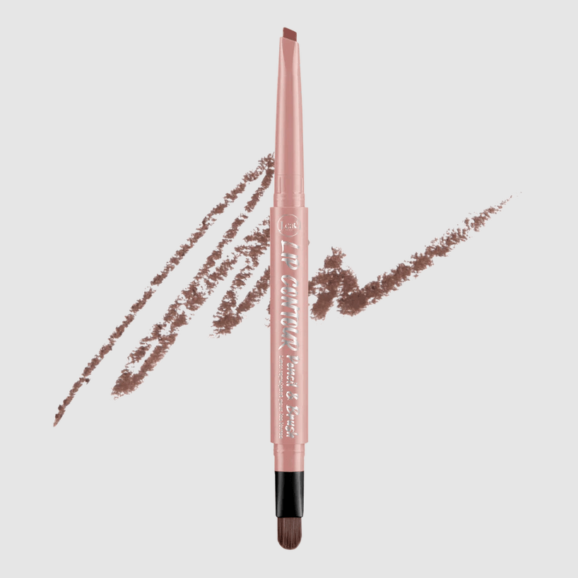 Glamour Us_Jcat_Makeup_Lip Contour Liner Pencil &amp; Brush_Sugar Honey_LCP201 The best affordable Latina and Mexican makeup, beauty and cosmetics supply store in Chula Vista, San Diego