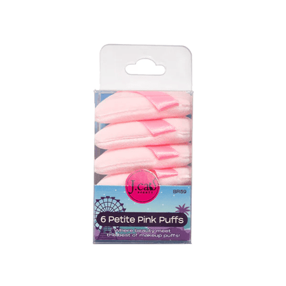 Glamour Us_Jcat_Tools &amp; Brushes_Petite Pink Powder Puffs__BR59 The best affordable Latina and Mexican makeup, beauty and cosmetics supply store in Chula Vista, San Diego