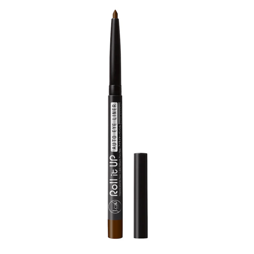Glamour Us_Jcat_Makeup_Roll It Up Auto Eyeliner Pencil_Seal Brown_RAE106 The best affordable Latina and Mexican makeup, beauty and cosmetics supply store in Chula Vista, San Diego