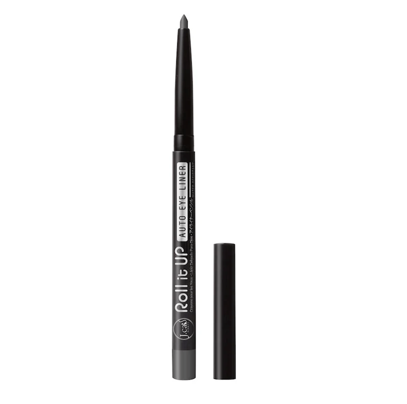 Glamour Us_Jcat_Makeup_Roll It Up Auto Eyeliner Pencil_Dark Grey_RAE104 The best affordable Latina and Mexican makeup, beauty and cosmetics supply store in Chula Vista, San Diego